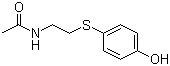 N-乙酰基-4-S-半胱胺基酚结构式_91281-32-2结构式