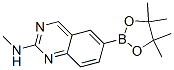 2-Quinazolinamine, N-methyl-6-(4,4,5,5-tetramethyl-1,3,2-dioxaborolan-2-yl)- Structure,913067-91-1Structure