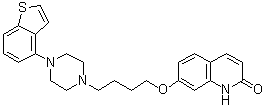 7-[4-(4-苯并[b]噻吩-4-基-1-哌嗪)丁氧基]-2(1h)-喹啉酮结构式_913611-97-9结构式