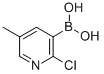 2-氯-5-甲基吡啶-3-硼酸结构式_913835-86-6结构式