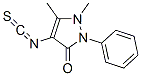 4-异硫氰酸-1,5-二甲基-2-苯基-1,2-二氢吡唑-3-酮结构式_91397-03-4结构式