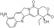 9-氨基喜树碱结构式_91421-43-1结构式