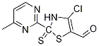 4-氯-2-(4-甲基嘧啶-2-基硫代)噻唑-5-甲醛结构式_914348-70-2结构式