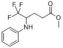 DL-5,5,5-三氟-4-(苯胺基)戊酸甲酯结构式_914613-28-8结构式