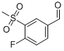 4-氟-3-(甲基磺酰基)苯甲醛结构式_914636-50-3结构式