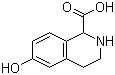 6-羟基-1,2,3,4-四氢异喹啉-1-甲酸结构式_91523-50-1结构式