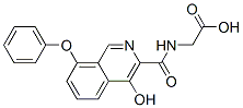n-[(4-羟基-8-苯氧基-3-异喹啉)羰基]-甘氨酸结构式_916171-76-1结构式