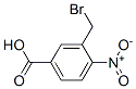 3-Bromomethyl-4-nitro-benzoic acid Structure,916791-27-0Structure
