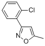 3-(2-Chlorophenyl)-5-甲基异噁唑结构式_916791-93-0结构式