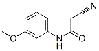 2-氰基-N-(3-甲氧基苯基)-乙酰胺结构式_91818-29-0结构式