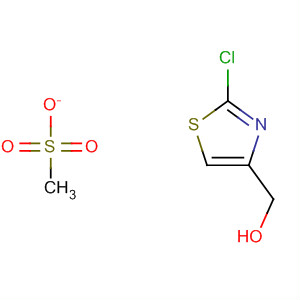 (2-氯噻唑-4-基)甲基甲烷磺酸盐结构式_918792-88-8结构式