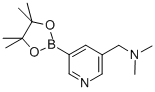 N,N-二甲基-5-(4,4,5,5-四甲基-1,3,2-二噁硼烷-2-基)-3-吡啶甲胺结构式_919347-18-5结构式