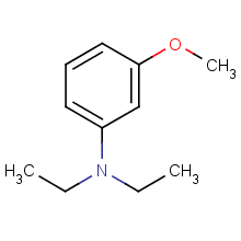 N,N-二乙基-M-氨基苯甲醚结构式_92-18-2结构式