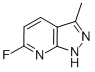 1H-pyrazolo[3,4-b]pyridine,6-fluoro-3-methyl- Structure,920036-28-8Structure