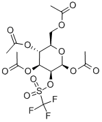 1,3,4,6-四-o-乙酰基-2-o-三氟-甲磺酰基-beta-d-吡喃甘露糖结构式_92051-23-5结构式