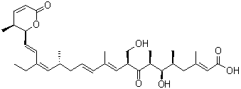 上总霉素A(贝壳松A)结构式_92090-94-3结构式