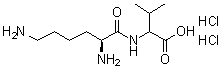 Lys-val hydrochloride结构式_92218-55-8结构式