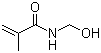 N-羟甲基甲基丙烯酰胺结构式_923-02-4结构式