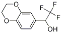 1-(2,3-二氢苯并[b][1,4]二噁英-6-基)-2,2,2-三氟乙醇结构式_923170-94-9结构式