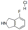 4-氟-2,3-二氢-1H-异吲哚盐酸盐结构式_924305-06-6结构式