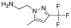2-[5-甲基-3-(三氟甲基)-1H-吡唑-1-基]乙胺结构式_925154-89-8结构式