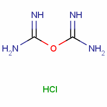 氨基甲酰-(二氨基亚甲基)氯化铵结构式_926-72-7结构式