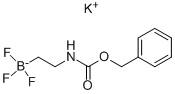Potassium benzyl n-[2-(trifluoroboranuidyl)ethyl]carbamate Structure,926280-84-4Structure