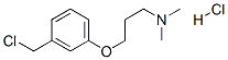 3-[3-(氯甲基)苯氧基]-N,N-二甲基丙胺盐酸盐结构式_926921-62-2结构式