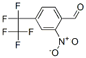 2-硝基-4-(1,1,2,2,2-五氟乙基)-苯甲醛结构式_926927-43-7结构式