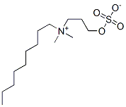 N,n-dimethyl-n-[3-(sulfooxy)propyl]-1-nonanaminium hydroxide inner salt Structure,92764-21-1Structure