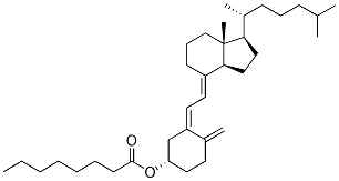 维他命D3辛酸酯结构式_927822-16-0结构式