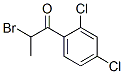 2-溴-1-(2,4-二氯苯基)-1-丙酮结构式_92821-93-7结构式