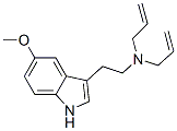 N,N-二烯丙基-5-甲氧基色胺结构式_928822-98-4结构式