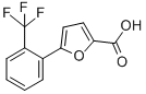 5-[2-(三氟甲基)苯基]-2-甲酸结构式_92973-24-5结构式