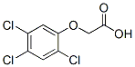 2,4,5-三氯苯氧乙酸结构式_93-76-5结构式