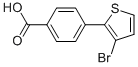 4-(3-溴噻吩-2-基)苯甲酸结构式_930111-09-4结构式