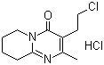 3-(2-氯乙基)-2-甲基-6,7,8,9-四氢-4H-吡啶并[1,2-a]嘧啶-4-酮盐酸盐结构式_93076-03-0结构式