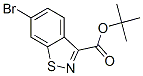 6-溴-1,2-苯并异噁唑-3-羧酸-1,1-二甲基乙酯结构式_932702-07-3结构式