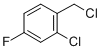 2-氯-4-氟苄氯结构式_93286-22-7结构式
