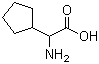 DL-环戊基甘氨酸结构式_933-95-9结构式