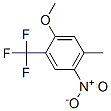 2-Methoxy-4-methyl-5-nitrobenzotrifluoride Structure,933673-45-1Structure