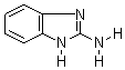2-氨基苯并咪唑结构式_934-32-7结构式