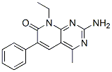 2-氨基-8-乙基-4-甲基-6-苯基吡啶并[2,3-d]嘧啶-7(8H)-酮结构式_934494-73-2结构式