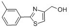 (2-M-Tolyl-thiazol-4-yl)methanol Structure,93476-40-5Structure