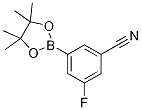 3-氟-5-(4,4,5,5-四甲基-1,3,2-二噁硼烷-2-基)苯甲腈结构式_935685-88-4结构式