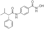 (S)-(+)-N-羟基-4-(3-甲基-2-苯基丁酰氨基)苯甲酰胺结构式_935881-37-1结构式