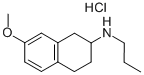 (7-甲氧基-1,2,3,4-四氢萘-2-基)丙胺盐酸盐结构式_93601-93-5结构式