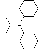 T-butyldicyclohexylphosphine Structure,93634-87-8Structure