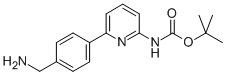 [6-(4-氨基甲基-苯基)-吡啶-2-基]-氨基甲酸叔丁酯结构式_936727-87-6结构式