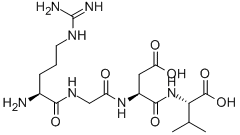 L-精氨酰甘氨酰-L-alpha-天冬氨酰-L-缬氨酸结构式_93674-99-8结构式